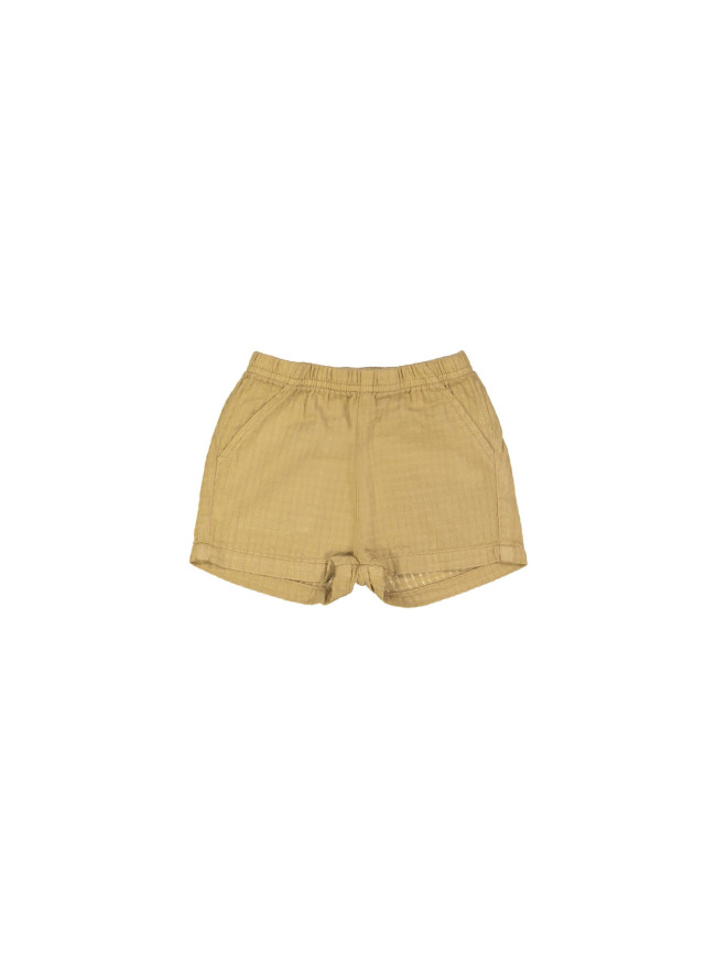 short mini beige foncé