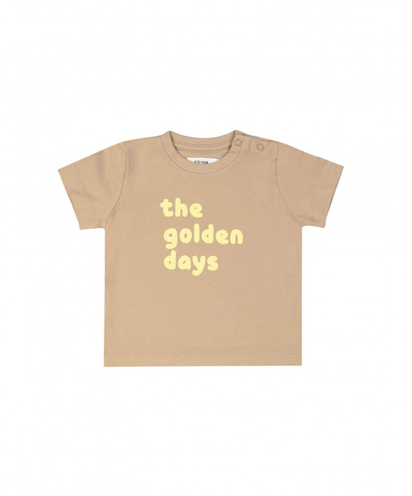 t-shirt mini golden days greige