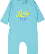 kruippak blauw lucky baby 03m