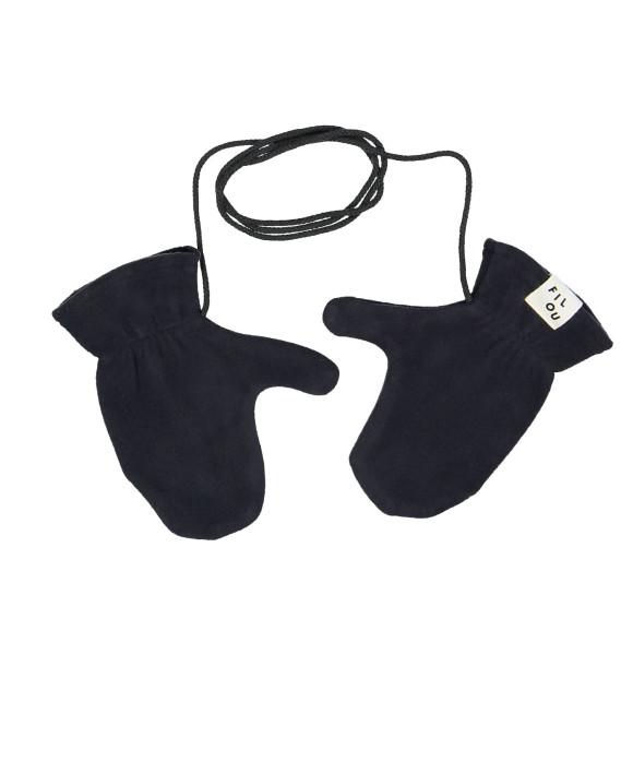 Gants polar bleu foncé