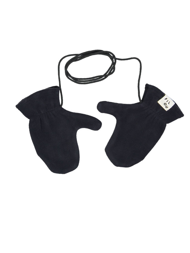 Gants polar bleu foncé