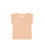 t-shirt streep unicorn oranje 08j