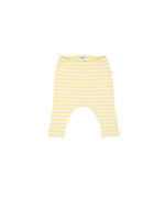 Pants rib stripe yellow