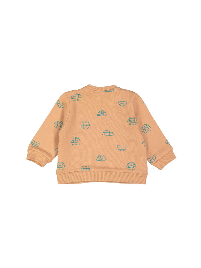 sweater mini happy igloo caramel 12m