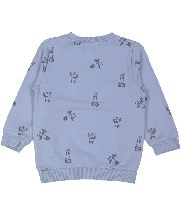 sweater blauw panda's 03j
