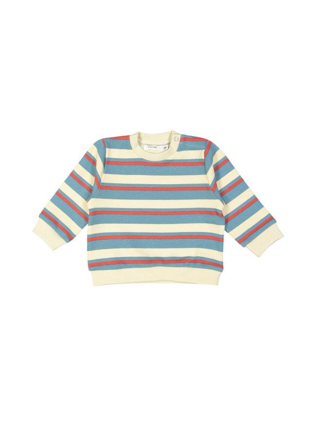 sweater mini stripe vanilla