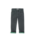 jeans grijs slim contrast groen 03j