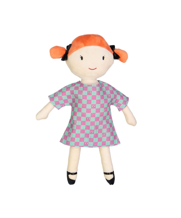 poppenkleed little checks violet