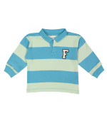 Sweater polo F streep petrol 02j