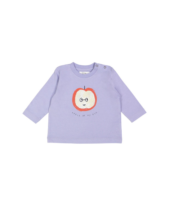 t-shirt mini apple of my eye lavender