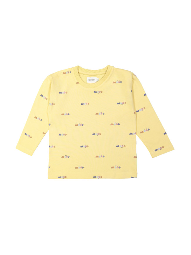 T-shirt humeur jaune