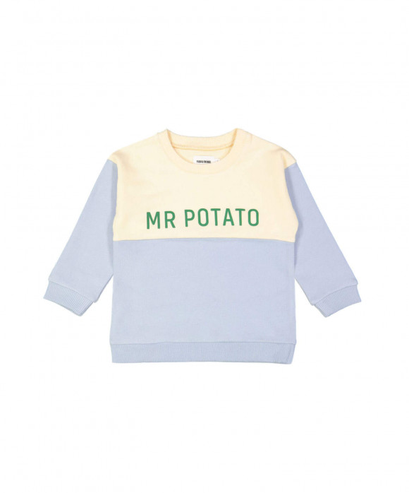 sweater Mr Potato lichtblauw