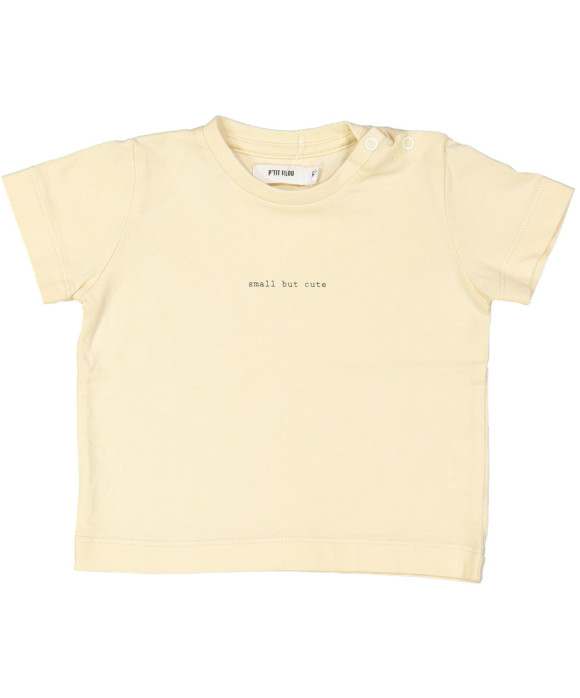 t-shirt beige small but cute 06m
