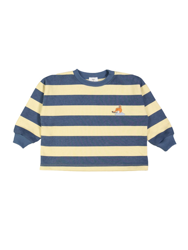 Sweater stripe fox navy