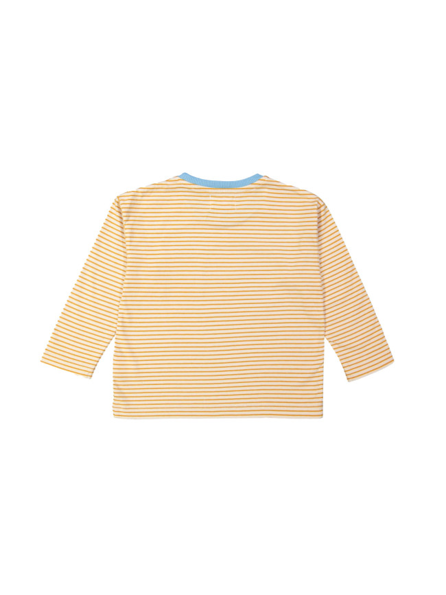 T-shirt monkey mosterd 12m-18m