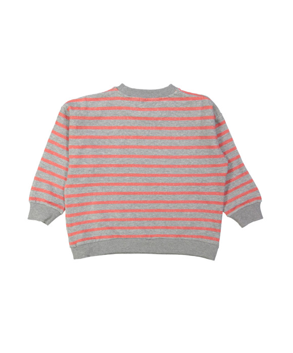 Sweater stripe dark gray