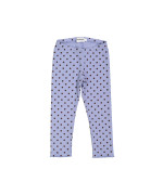 legging rib dots bleu clair