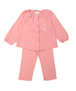 Pyjama haas rood 12m-18m