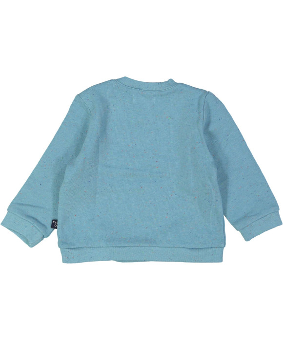 sweater lichtblauw beer 09m