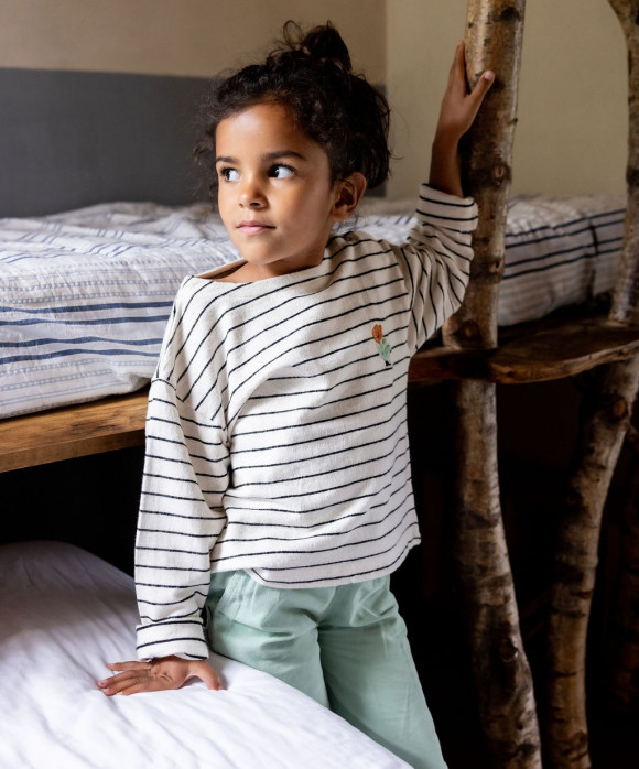 Comfy broek rib mint 