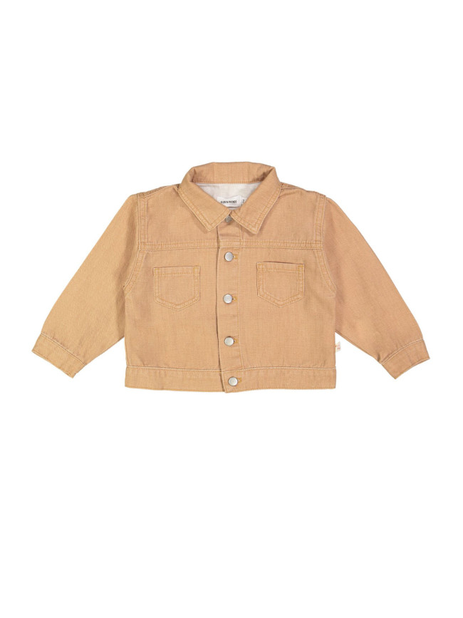 Jeansvest camel 02j