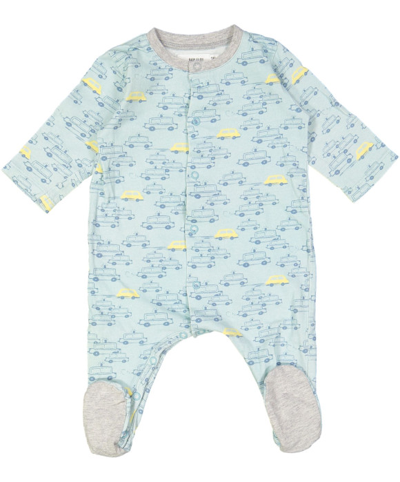 pyjama blauw auto's 03m