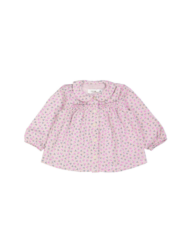 blouse mini flowers lilac