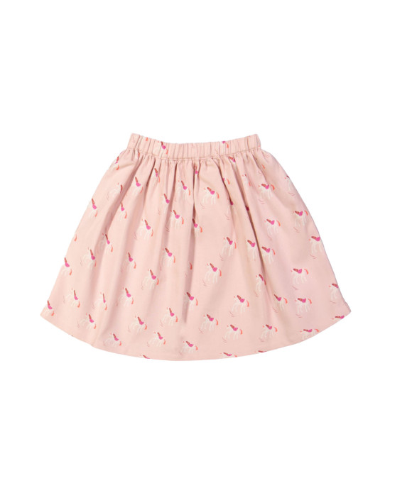 Rok midi unicorn oudroze 