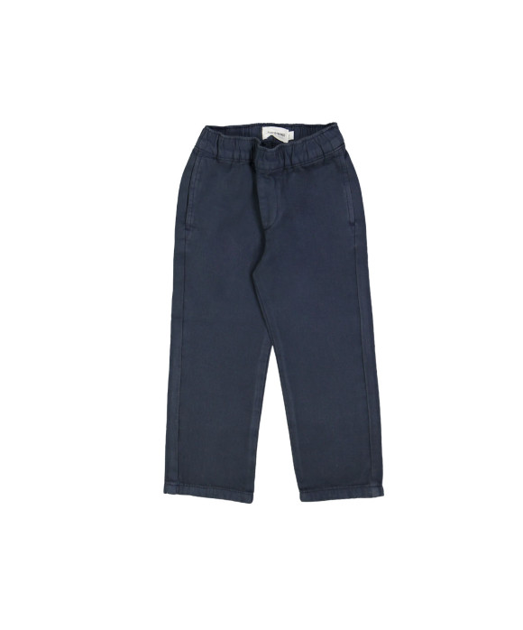 Pantalon confortable bleu foncé