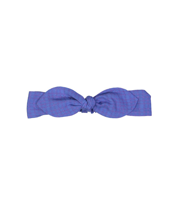 Hairband check lavender