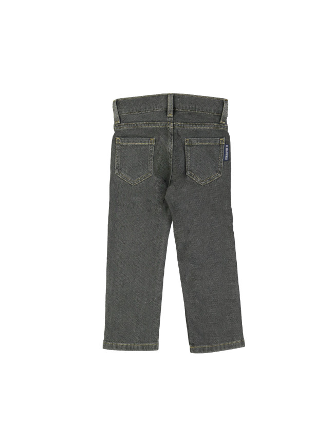 Jeans régulier zip grey