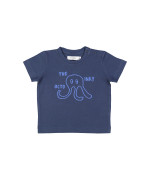 t-shirt mini inky octo donkerblauw 18m
