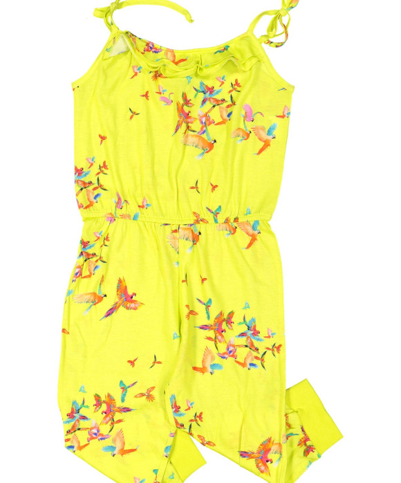 jumpsuit geel papegaai 04j