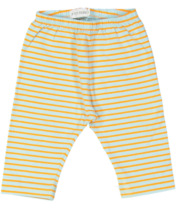 pamperbroek oranje gestreept 06m