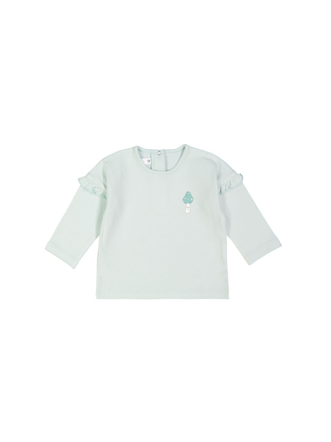 t-shirt mini frul vert clair