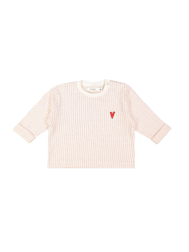 sweater mini boxy lovebird rood 03m