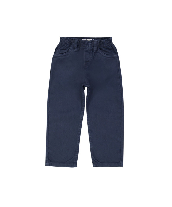 pantalon regular bleu foncé