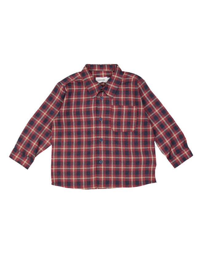 Chemise carreaux rouge