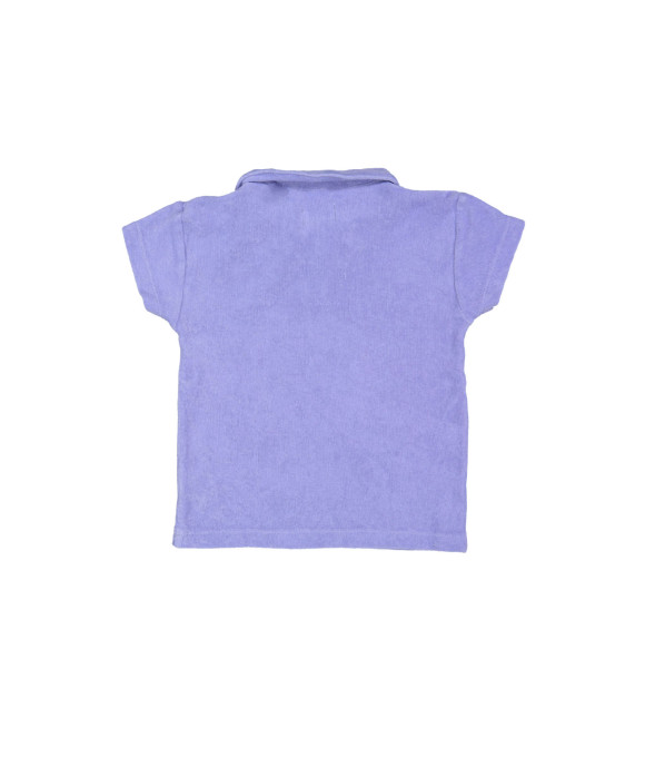Polo éponge violet