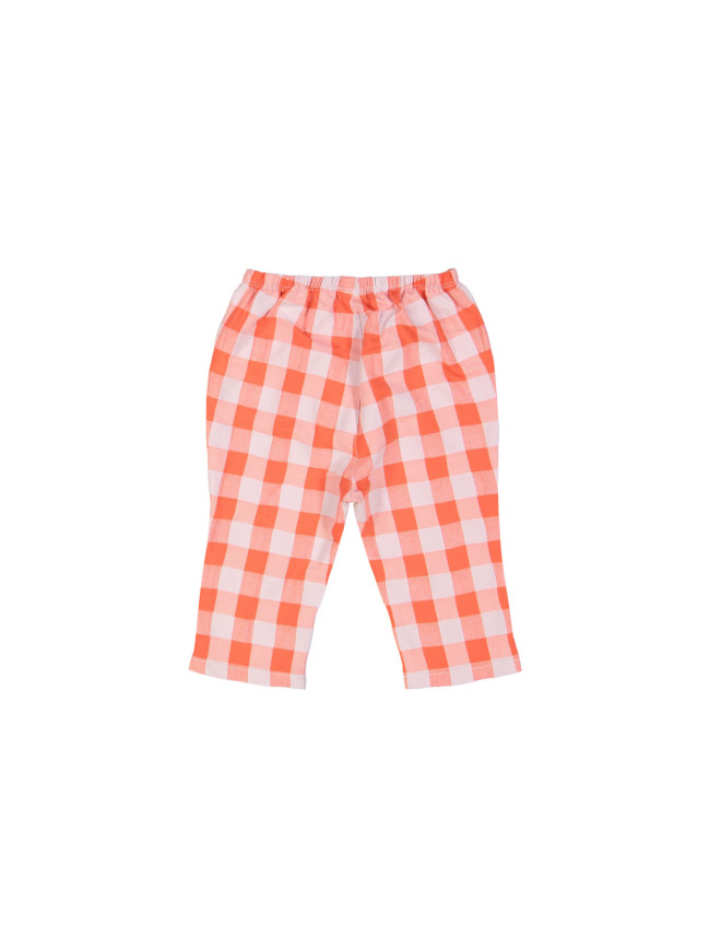 comfy pants mini vichy red