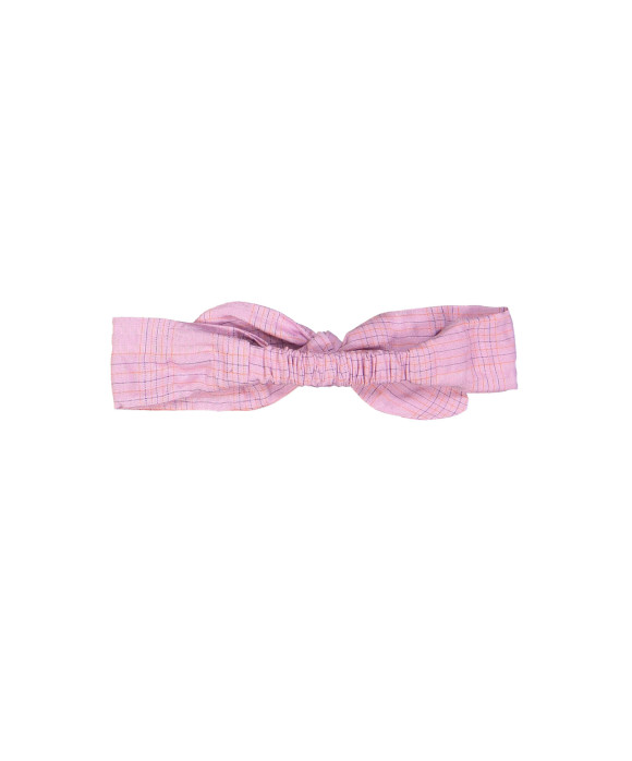 Bandeau carreaux rose