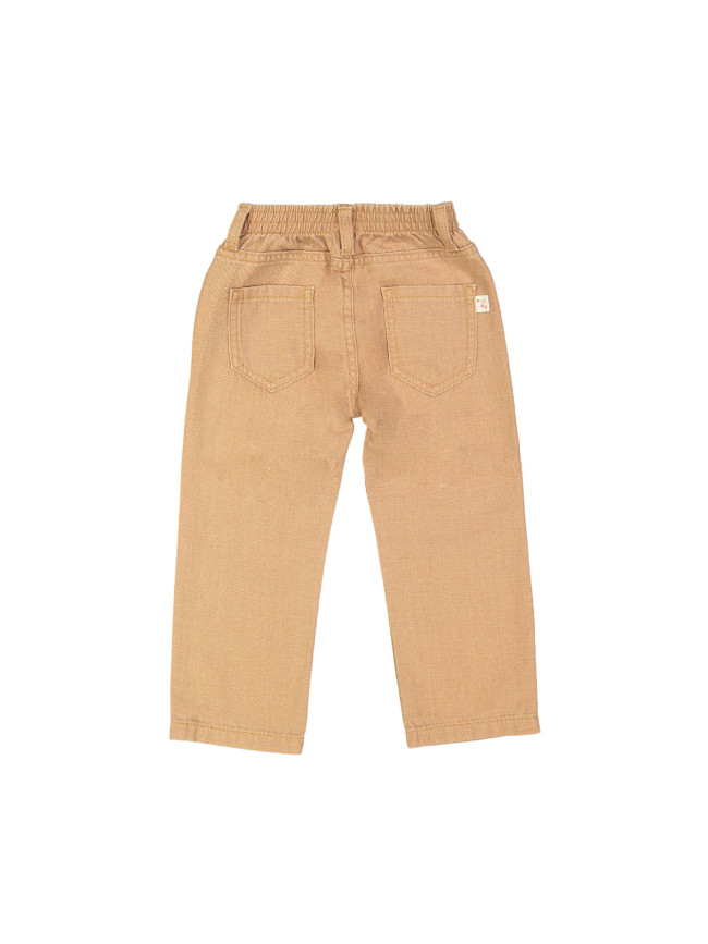 Jeans régulier élastique camel