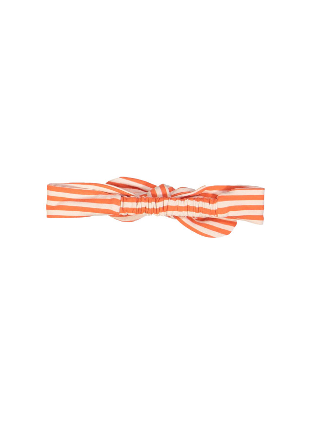 Hairband stripe bright orange