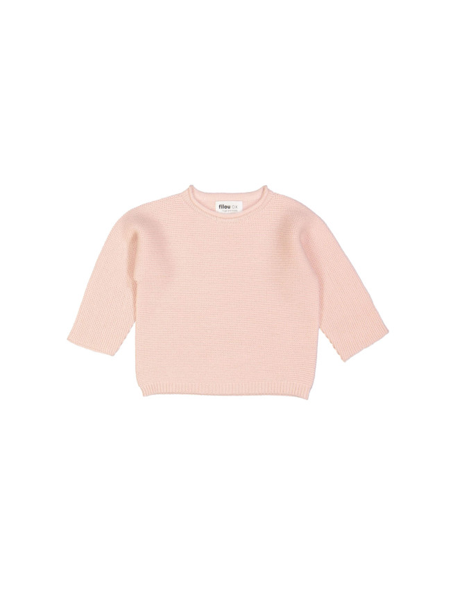 Pull vieux rose