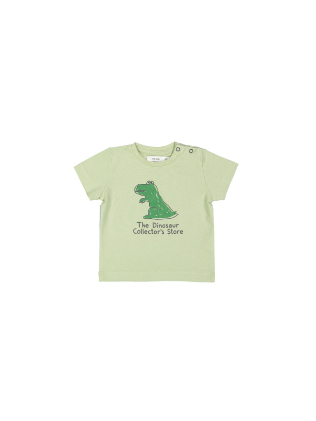 t-shirt mini dino pistache