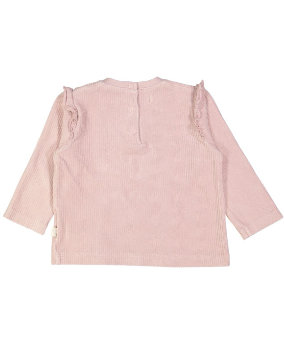 sweater roze dikke rib 12m