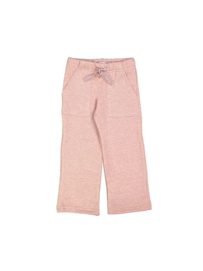 Trousers fleece light pink