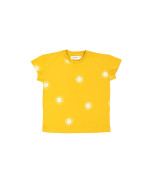 T-shirt soleil ocre