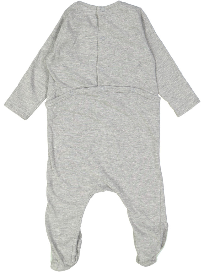 pyjama grijs zebra 06m .