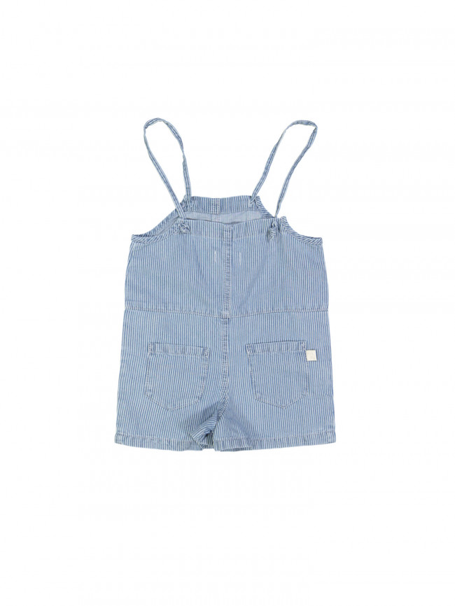 salopette soft denim stripe